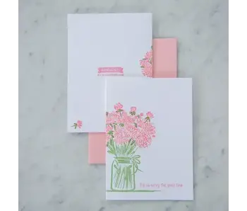 I Am Sorry For Your Loss, Bouquet Sympathy Card