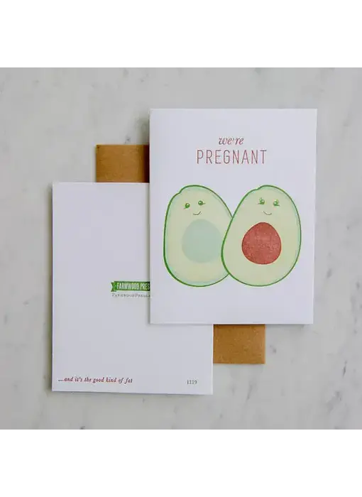 Expecting Avocado, Pregnancy Announcement