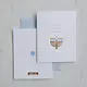 Menorah Peace, Love, Hanukah with Foil Card