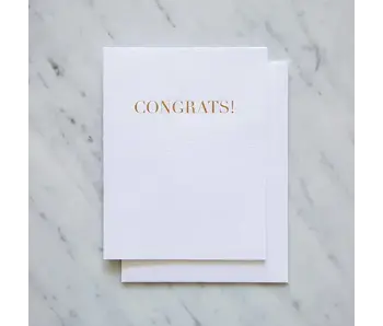 Congrats! - Simple Sentiments Congratulations Card