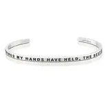 MantraBand Of All the Things My Hands Have Held, the Best By Far Is You - Silver