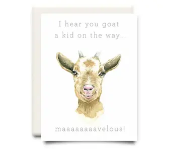 Kid On the Way | New Baby Greeting Card