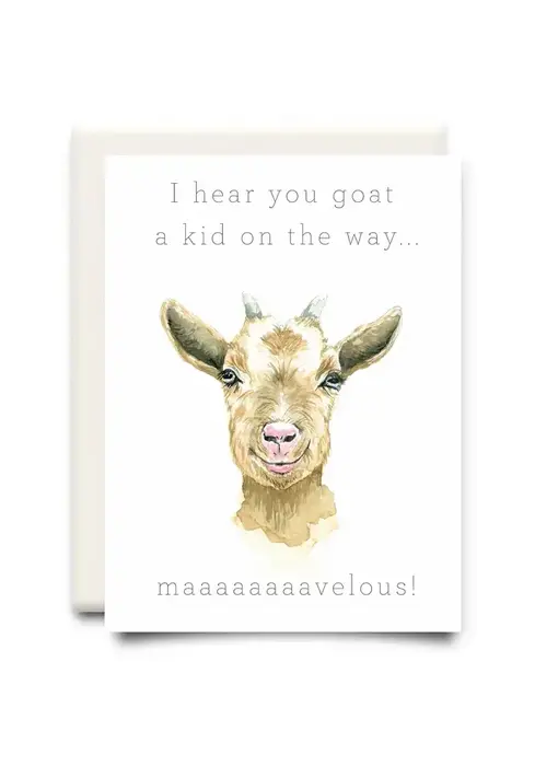 Kid On the Way | New Baby Greeting Card