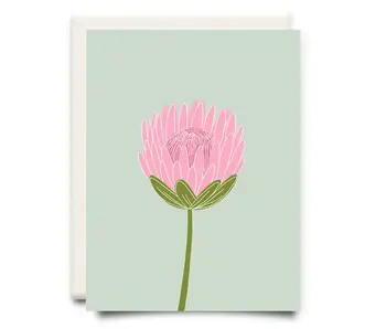 Protea | Floral Greeting Card