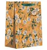 Jillson & Roberts Retro Floral Orange - Totes - Medium