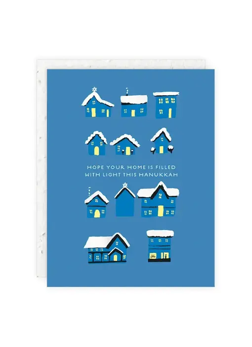 Hanukkah Homes Hanukkah Card