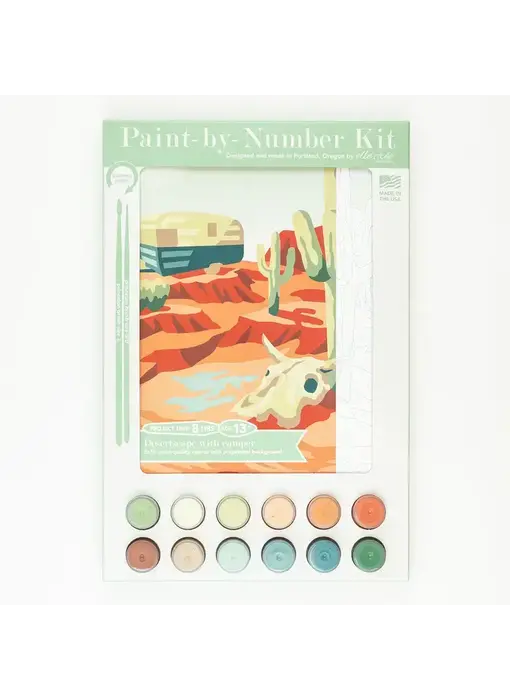 Desertscape Paint-By-Number Kit