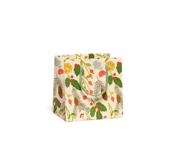 Holiday Greens Small Gift Bag Small