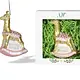 Baby Girl Giraffe Glass Ornament
