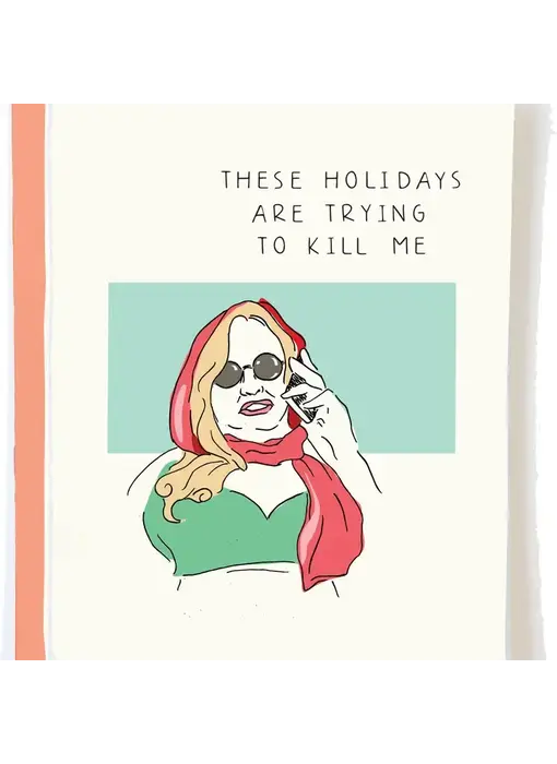 White Lotus Holiday Card
