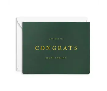 Amazing Congrats Greeting Card