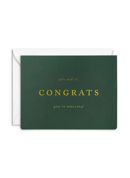 Amazing Congrats Greeting Card
