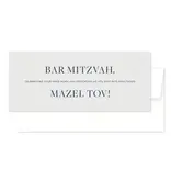 Smitten on Paper Mazel Tov Bar Mitzvah Greeting Card