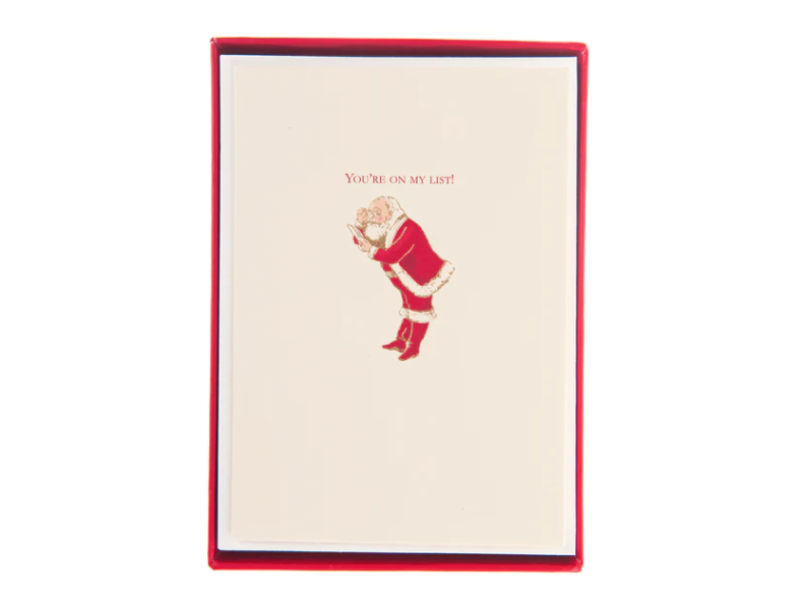 Graphique De France You're On My List La Petite  Noel Holiday Boxed Cards