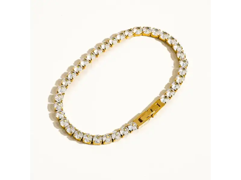MAIQ Accessories René Non-Tarnish Rhinestone Dressy Bracelet