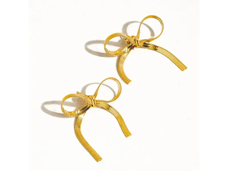 MAIQ Accessories Copy of Valora 18K Gold Dressy Tassel Earring