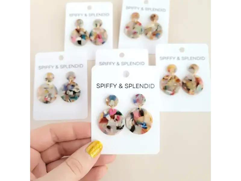 Spiffy & Splendid Addy Earrings - Multicolor