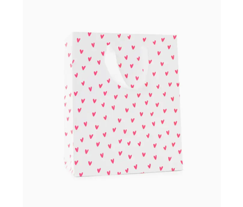 Neon Heart Gift Bag