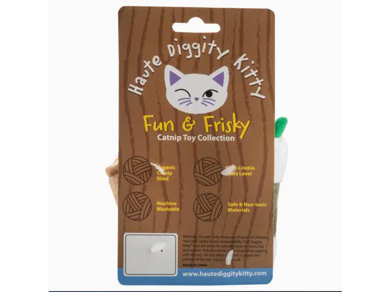 Haute Diggity Dog Meowbucks (2 Coffee Cups) Organic Catnip Toys