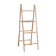 Decorative Bamboo Folding Ladder, Natural