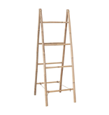 Creative Co-OP Decorative Bamboo Folding Ladder, Natural