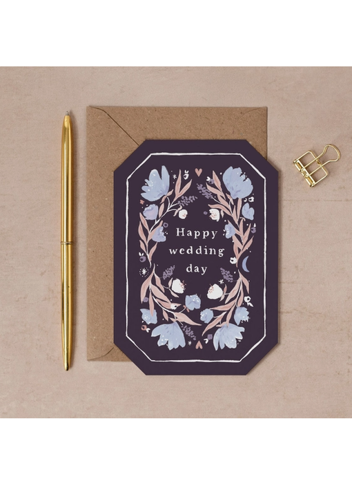Floral Wedding Card