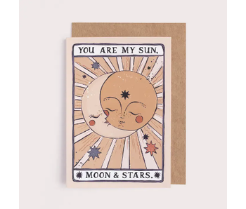 Sun, Moon & Stars Card