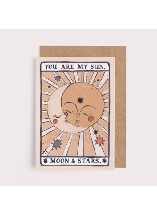 Sun, Moon & Stars Card