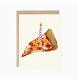 Drawn Goods Birthday Pizza Slice Card