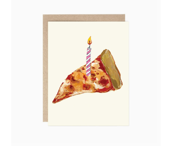 Birthday Pizza Slice Card