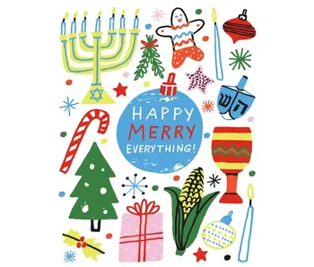 Happy Merry Everything Holiday Card