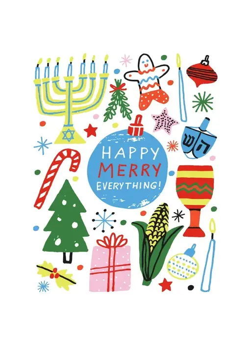 Happy Merry Everything Holiday Card