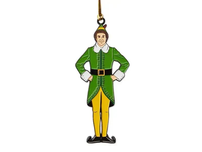The Found Elf Enamel Ornament