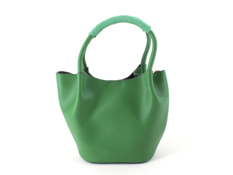 pretty persuasions Bucket Tote Green
