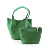 pretty persuasions Bucket Tote Green