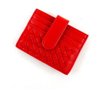 Credit Card Holder Red