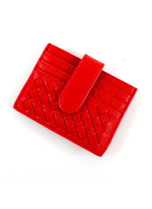 Credit Card Holder Red