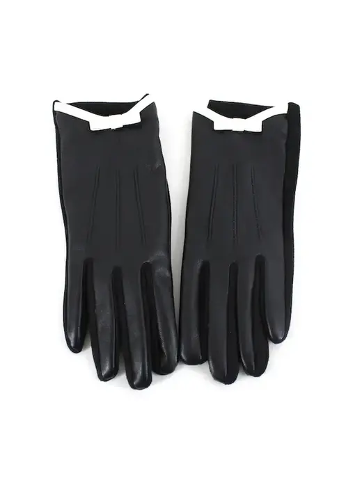White Bow Gloves