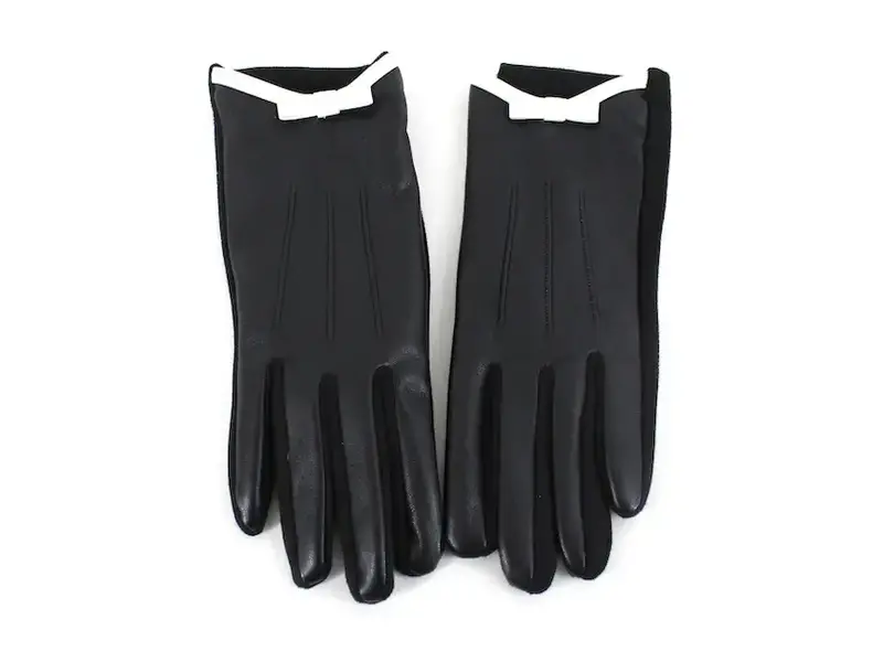 pretty persuasions White Bow Gloves