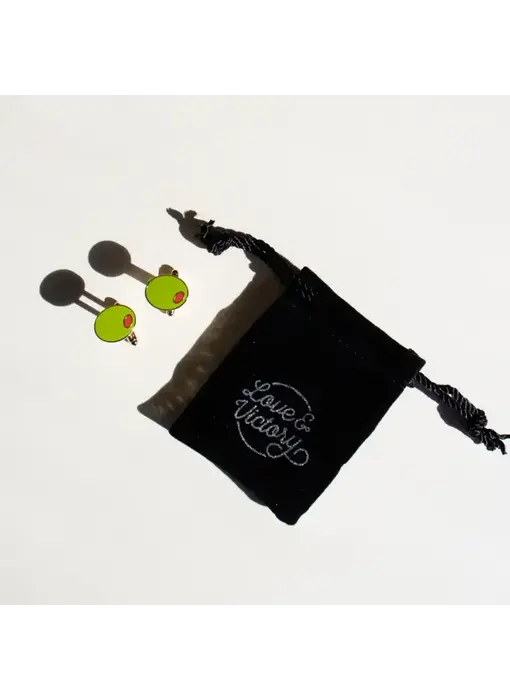 Olive Cufflinks