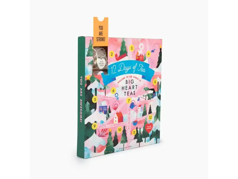 Big Heart Tea Co 12 Days of Cozy Tea Advent Calendar