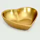 Polished Gold Heart Bowl Large