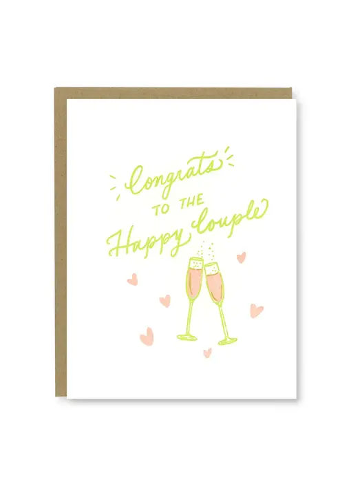 Cheers Wedding Card