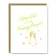 Cheers Wedding Card