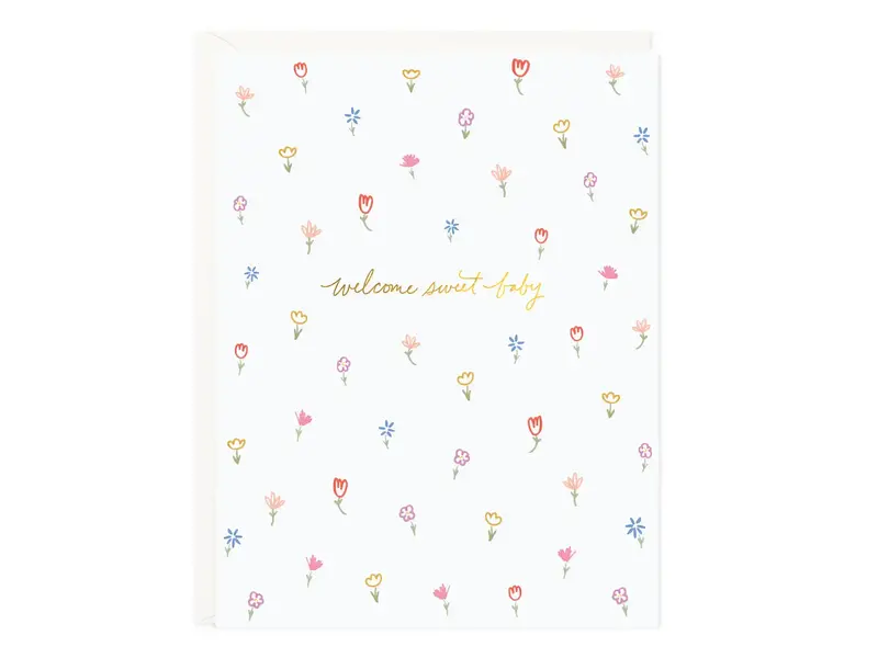 Ramona & Ruth Sweet Baby Petite Floral Card