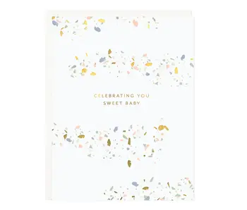 Baby Confetti Card