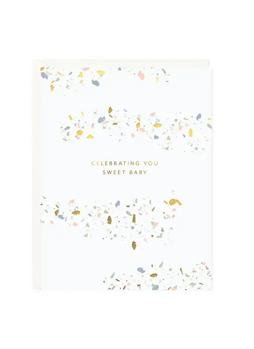 Baby Confetti Card