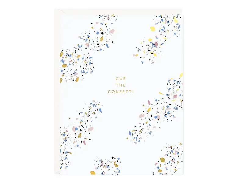 Ramona & Ruth Cue Confetti Card