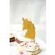 Unicorn Gold Glitter Candle