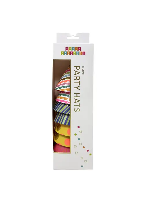 Mini Rainbow Party Hats